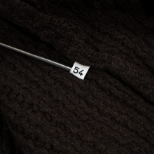 NWT Schiatti & Co. Brown Cashmere Mock Neck Bomber Cardigan Sweater 54EU/XL