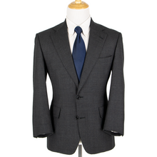 Brooks Brothers Anchor Grey Wool Glen Plaid Vented Pleated 2Btn Suit 38S