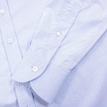 Proper Cloth Blue Cotton Twill Spread Collar Dress Shirt 16US